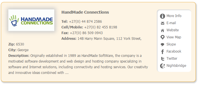 Example of a Sponsored Listing
