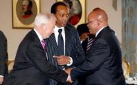 South African President Jacob Zuma, Patrice Motsepe and Lord Mandelson. (Photo © Department of Internationa South African President Jacob Zuma, Patrice Motsepe and Lord Mandelson. (Photo © Department of Internationa