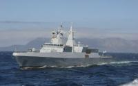 One of the South African Navy's corvettes during a training exercise (Photo: MJ Pietbooi, South African Navy) One of the South African Navy's corvettes during a training exercise (Photo: MJ Pietbooi, South African Navy)