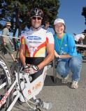 South Africa's Ernst van Dyk, winner of the men's hand cycle division in Saturday's10th Outeniqua Wheelchair Challenge (OCC) in George (Photo: Desmond Scholtz) South Africa's Ernst van Dyk, winner of the men's hand cycle division in Saturday's10th Outeniqua Wheelchair Challenge (OCC) in George (Photo: Desmond Scholtz)