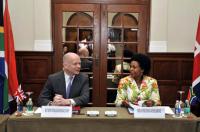 Minister of International Relations and Cooperation, Maite Nkoana-Mashabane and William Hague (Picture: Department of International Relations, Cooperation/SAPA ) Minister of International Relations and Cooperation, Maite Nkoana-Mashabane and William Hague (Picture: Department of International Relations, Cooperation/SAPA )