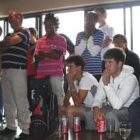 Junior and senior players awaiting the Am-Am prize-giving draw results.(Photo: George Herald) Junior and senior players awaiting the Am-Am prize-giving draw results.(Photo: George Herald)