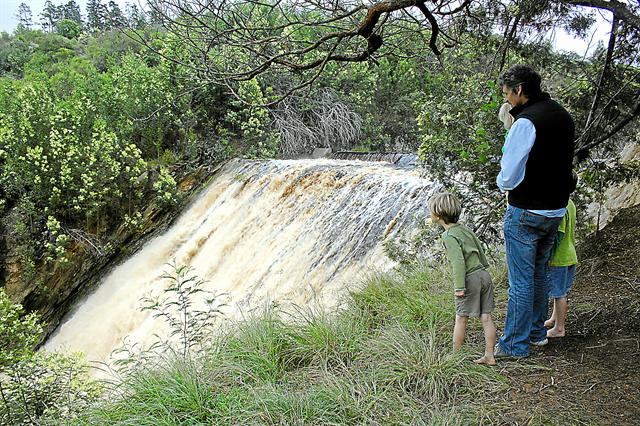 Garden Route rain welcome (Photo: Alida de Beer )
