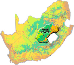 Free State South Africa Travel and accommodation guide (Image MediaclubSouthAfrica.com)