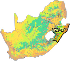 KwaZulu-Natal South Africa Travel and accommodation guide (Image MediaclubSouthAfrica.com)