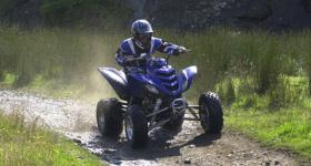 Quad biking