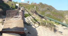 The boardwalk Brenton on Sea Garden Route South Africa. Photo: Gardenroute.com