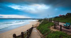 Sunkissed beaches of Hartenbos Garden Route Western Cape South Africa