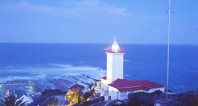 Night falls on the harbour of Mossel Bay, in the heart of the Garden Route of South Africa