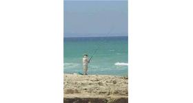 Fishing is a popular sport in Witsand Fishing is a popular sport in Witsand
