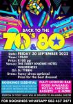 Back to the 70's & 80's Back to the 70's & 80's