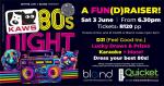 KAWS 80s Night - A FUN(d)raiser