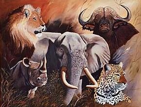 African Wildlife Art