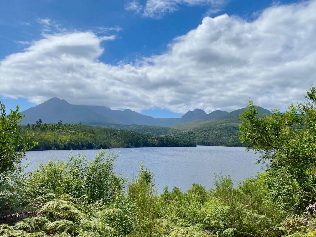 View of the Garden Route Dam