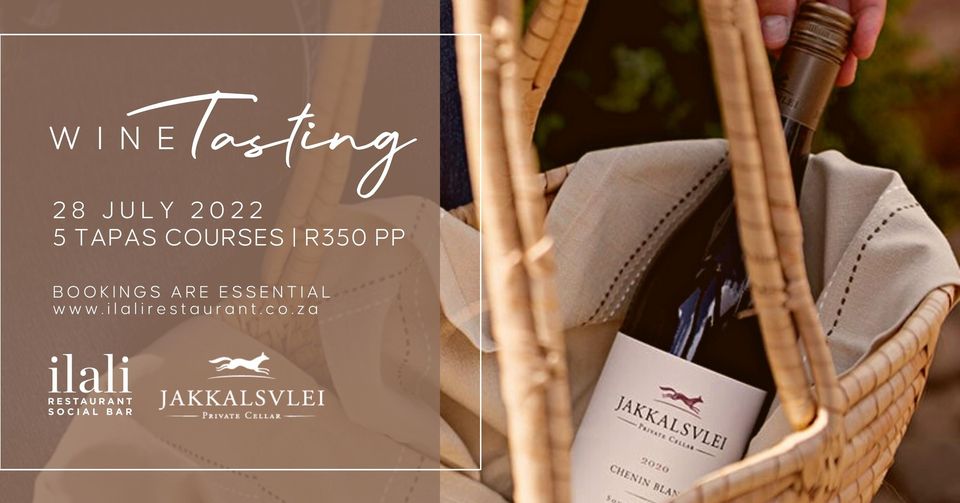 Jakkalsvlei Wine Tasting at Ilali Restaurant Event Wilderness Garden Route