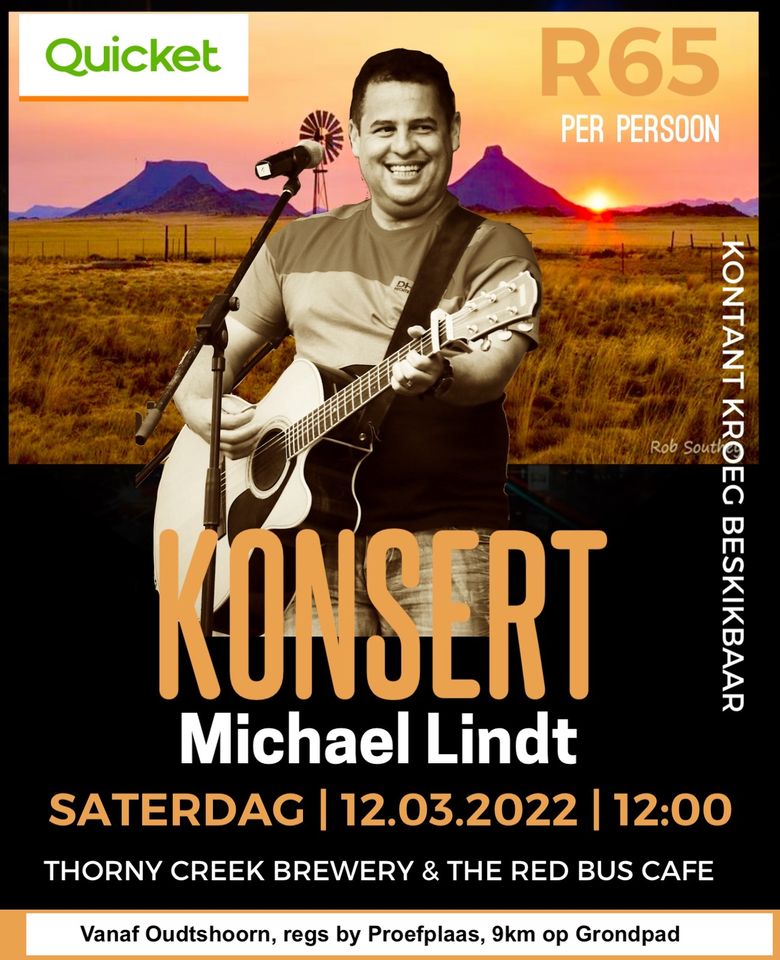 Michael Lindt Red Bus Cafe Oudtshoorn Event Oudtshoorn Garden Route