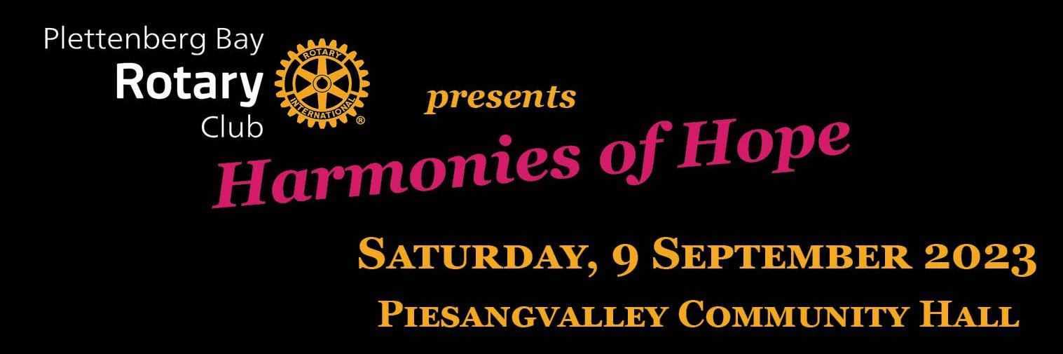 Harmonies Of Hope Event Plettenberg Bay Garden Route