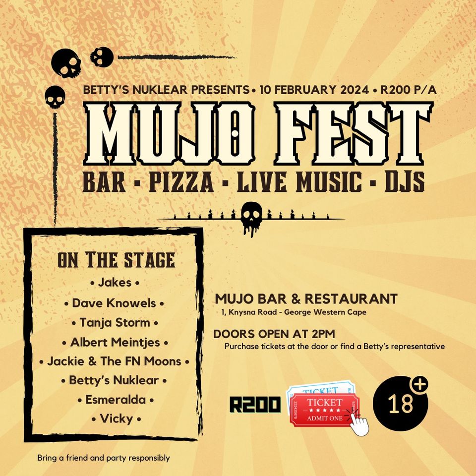 Mujo Local Music Festival Event George Garden Route